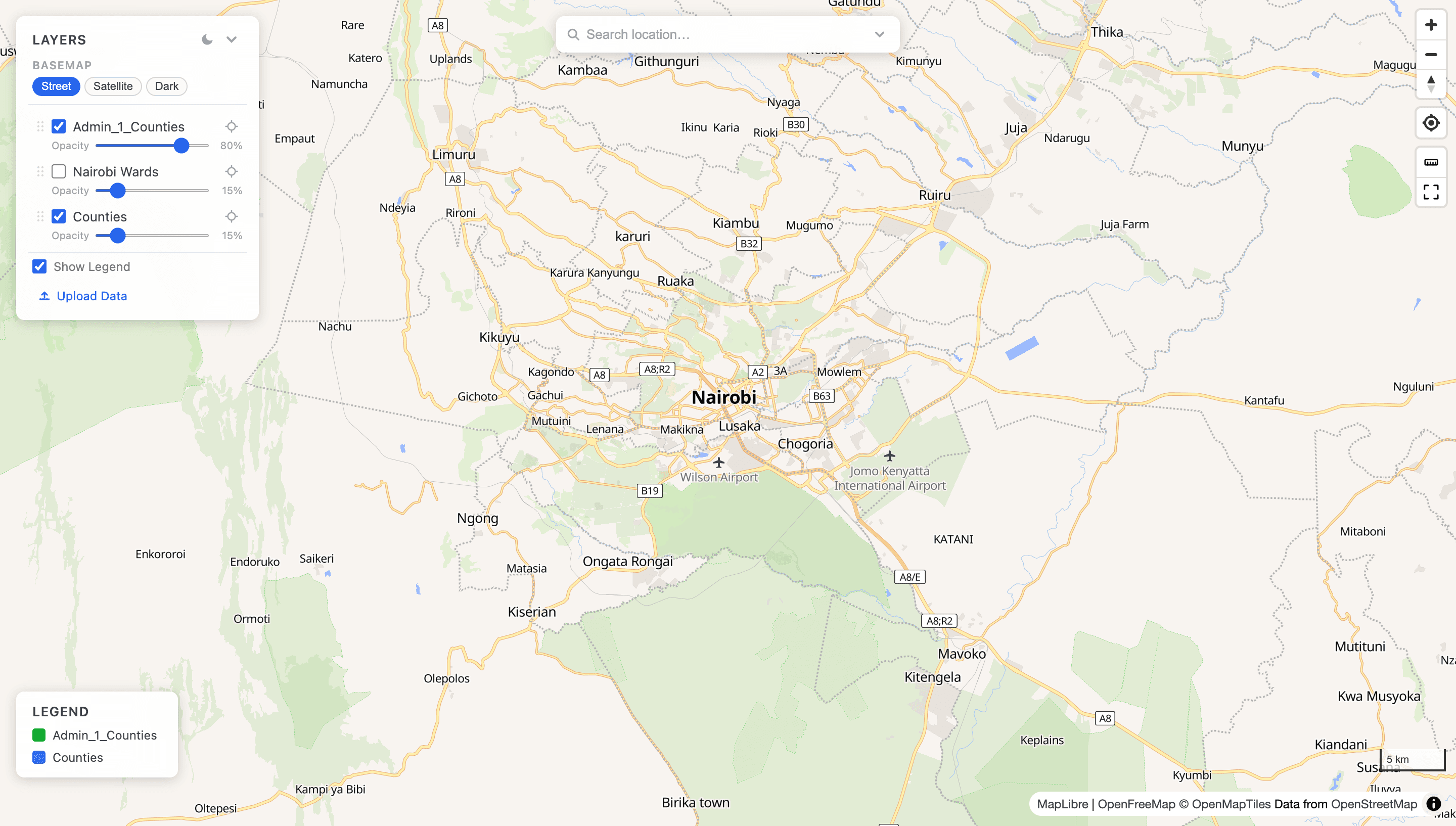 geo-stack — Open-Source Geospatial Infrastructure