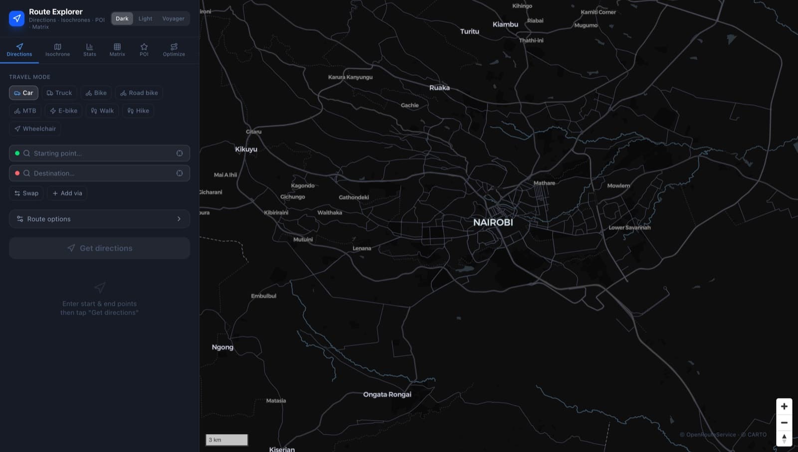 Route Explorer